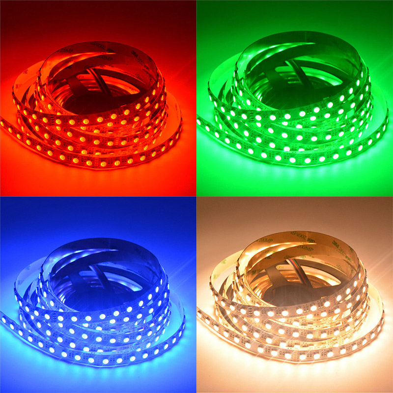 12V 10mm 72 LEDs/m 5050 RGBW 4 In 1 LED Strip 360 Lights 12V 10mm 72 LEDs/m 5050 RGBW 4 In 1 LED Strip 360 Lights